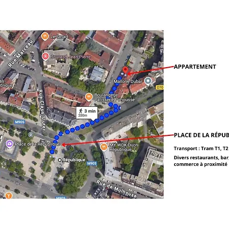 Spacieux T2 Place De La Republique *