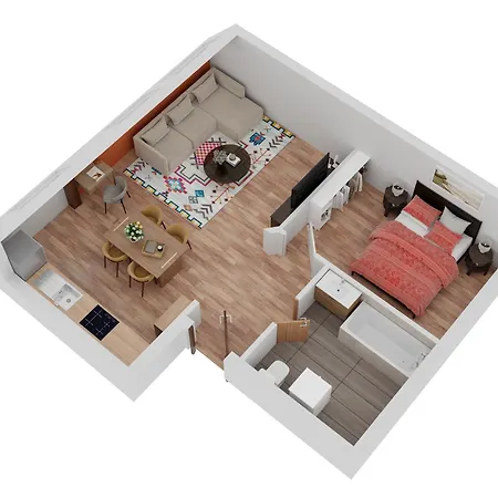 Apartamento Spacieux T2 Place De La République