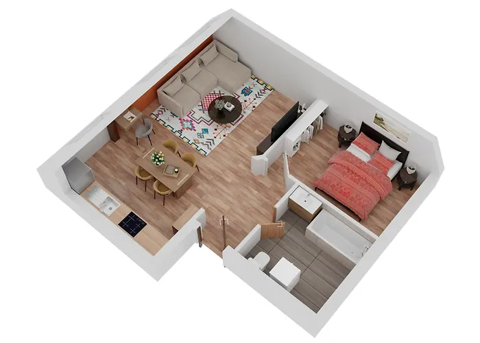 アパート Spacieux T2 Place De La Republique