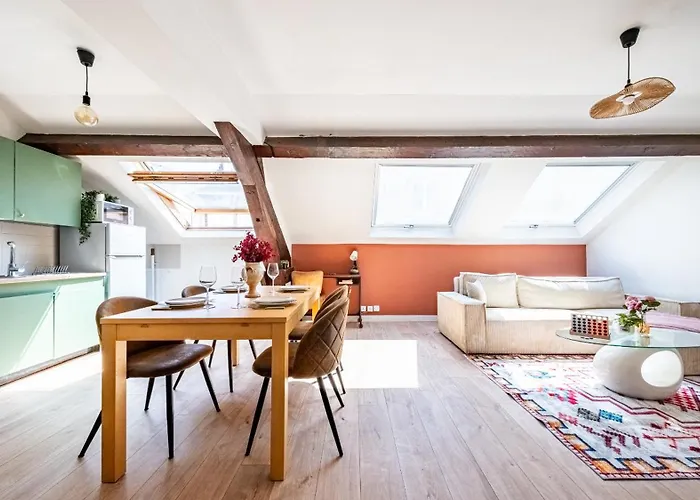 アパート Spacieux T2 Place De La Republique *